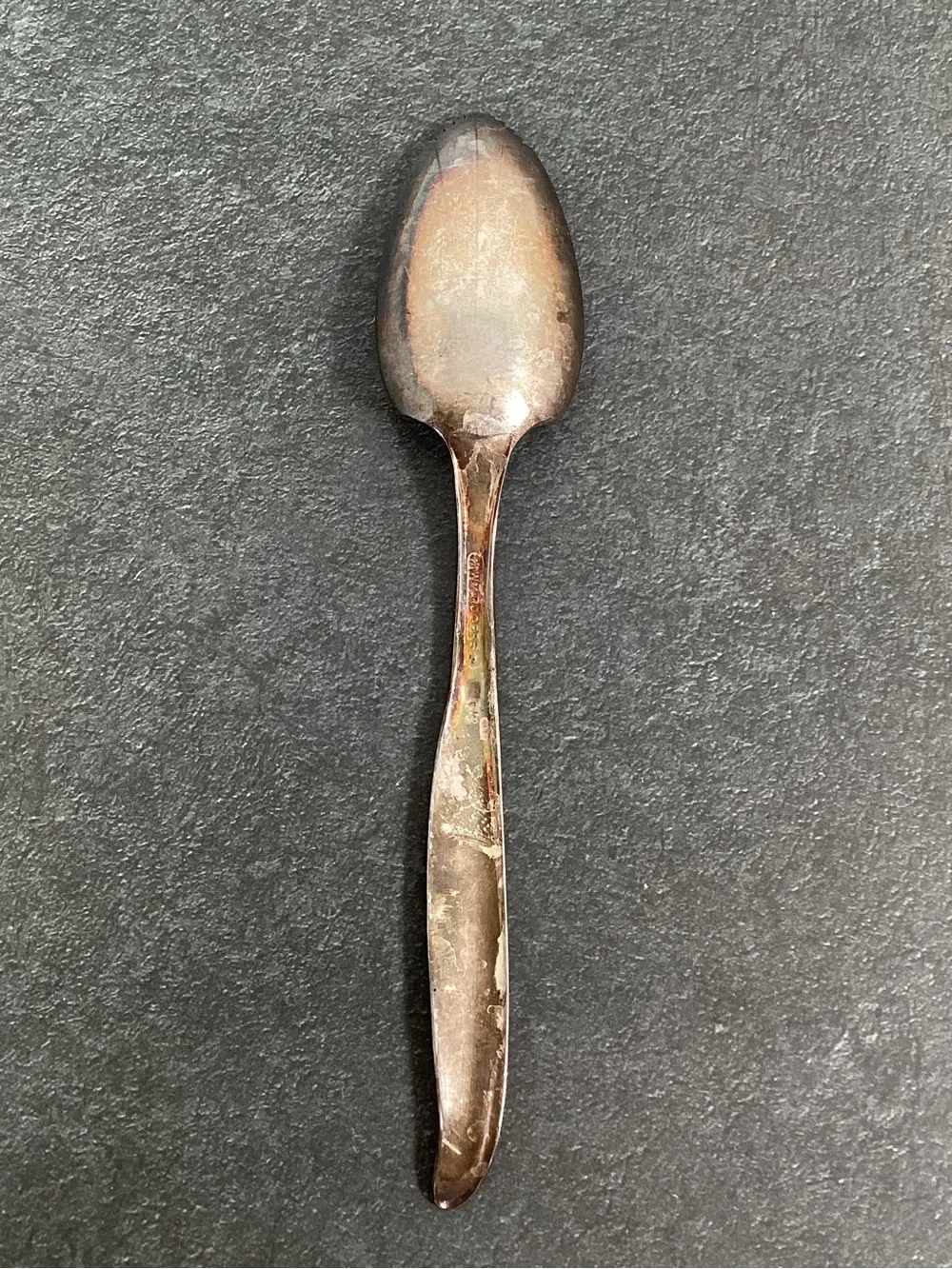 3  Serrated Grapefruit Spoons-2 Wm Rogers IS Sweep Pattern Silverplate, 1 Unmark